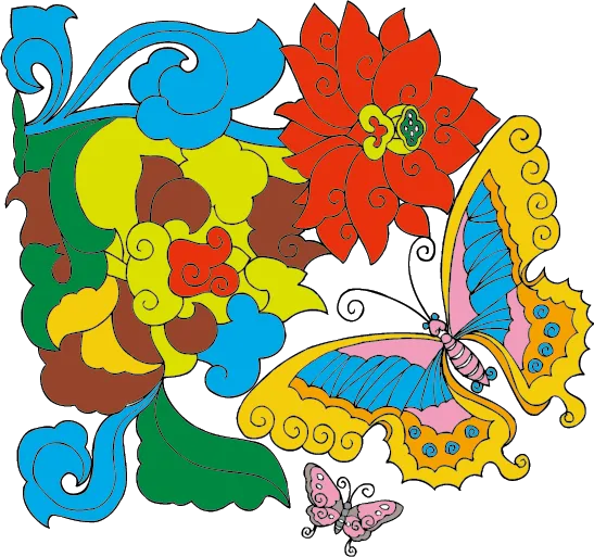 中国吉祥图免扣元素