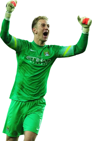 足球运动员踢球射门免抠