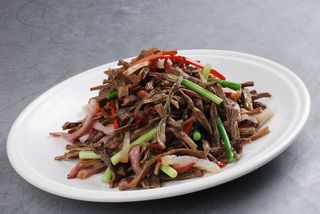 CXC01017干豇豆炒腊肉  25