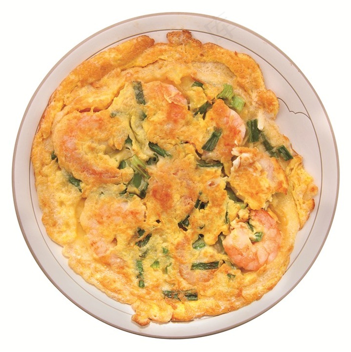 虾仁蛋饼图片（美食）