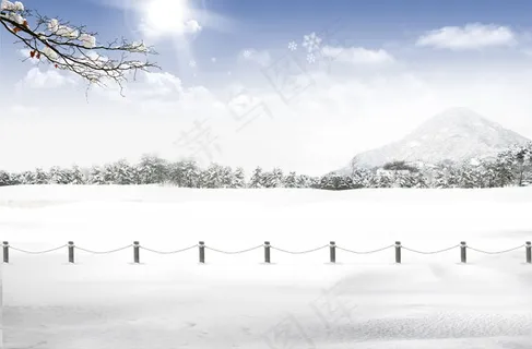 冬天背景图片 冬天背景图片