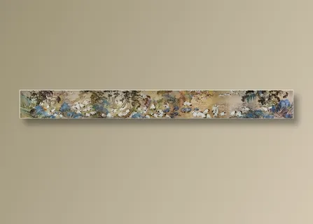 百鹤图卷中国古画