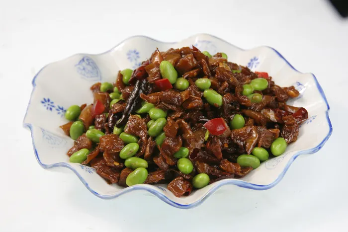 萝卜干毛豆仁