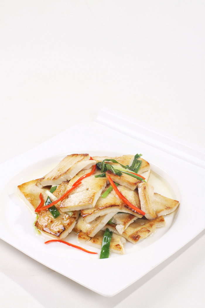 小葱煎豆腐 (22元)