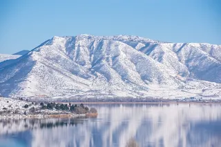 冬天自然背景风景