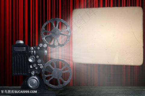 电影放映背景