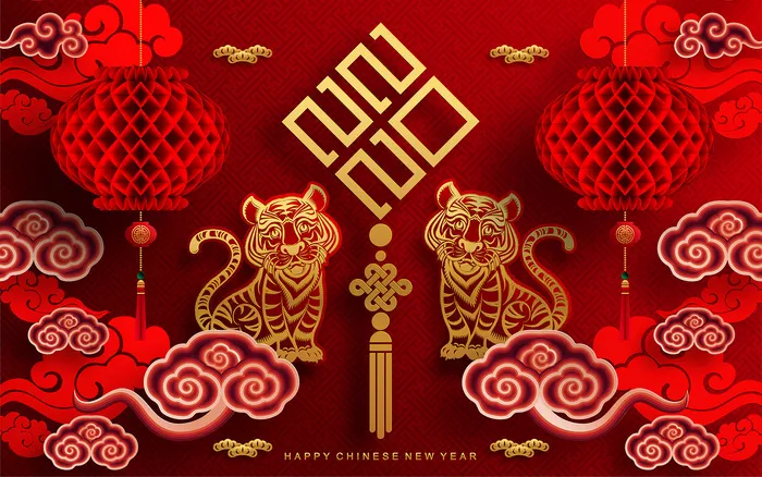 虎年图案创意AI矢量素材eps,ai矢量模版下载