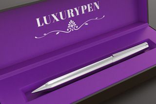 笔盒logo样机模板