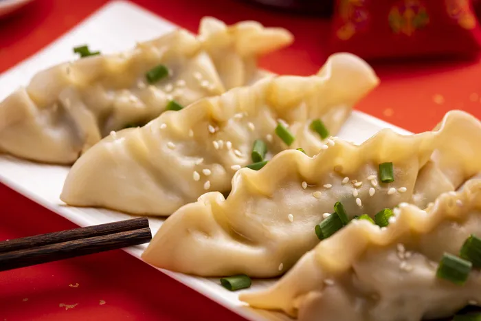 冬至鲜香好吃煮熟的饺子图片-第7张