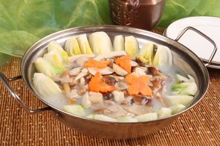 0911CC-720野生菌烩娃娃菜