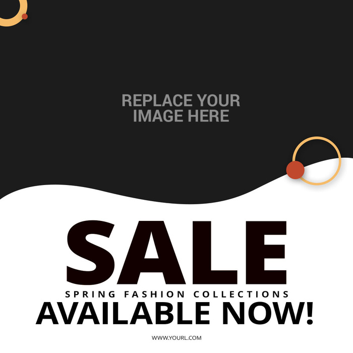 设计英文广告销售横幅素材