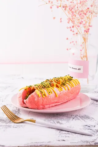 蛋糕店小蛋糕慕斯美食甜品图片