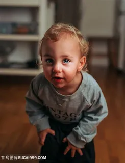 好奇可爱聪明宝宝