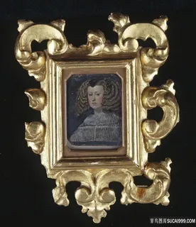 妇人相框装饰画