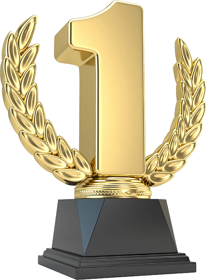 奖杯第一名金属金色少儿兴趣班素材