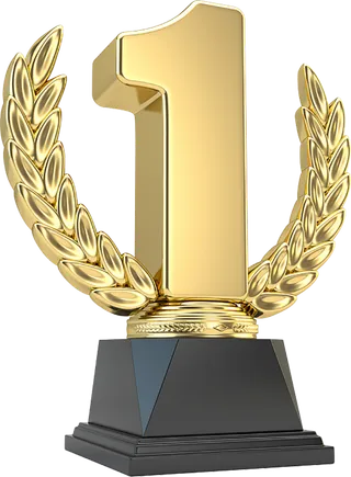 奖杯第一名金属金色少儿兴趣班素材