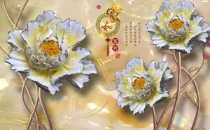 雕塑玉雕背景风景 雕塑玉雕背景风景