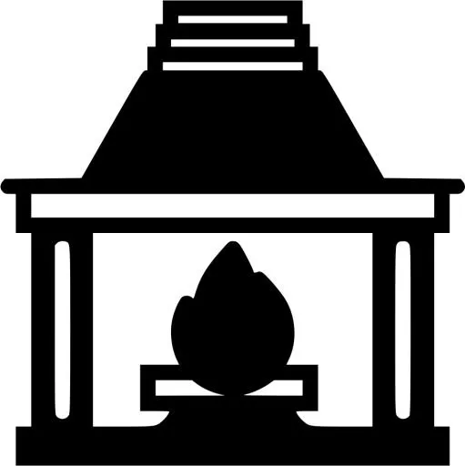 壁炉 PNG免抠(981x982)