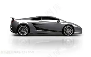 概念超级跑车侧面
