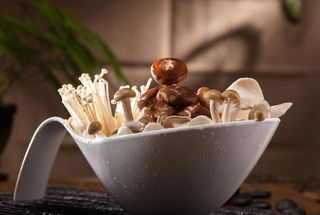 火锅菜品配菜香菇蘑菇杂菌菌类