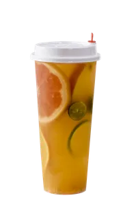 奶茶照片拍摄果汁西柚柠檬水果茶