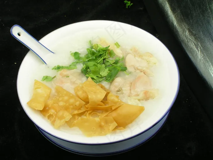生滑鸡片粥