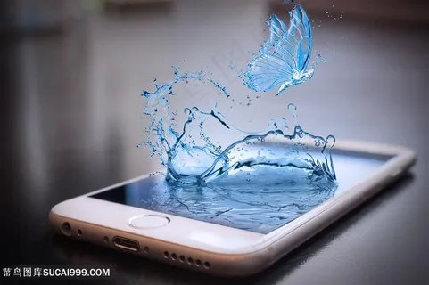 手机里飞出的水蝴蝶 手机里飞出的水蝴蝶