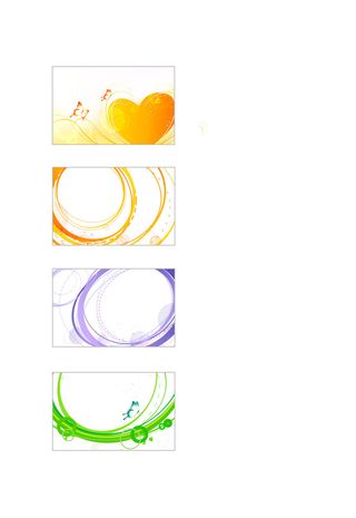 简约风名片海报边框图框素材AI矢量图 (232)