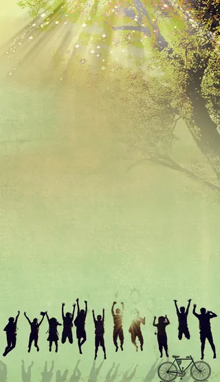 开心毕业季PSD素材