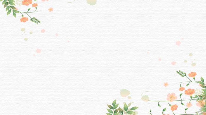 唯美浪漫鲜花背景