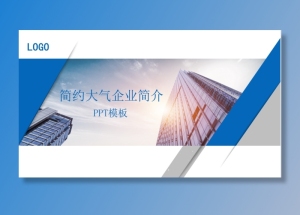 公司简介PPT预览图