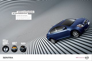 尼桑车海报经典设计图片-第1张