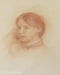 简约手绘女性肖像装饰画 简约手绘女性肖像装饰画