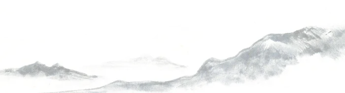 山水画素材中国风水墨画素材元素中国画