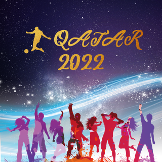 2022卡塔尔世界杯足球海报