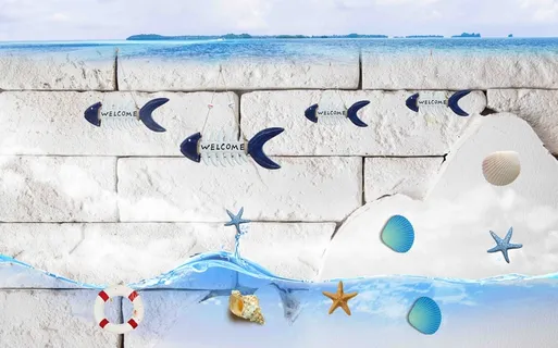 卡通儿童房背景墙