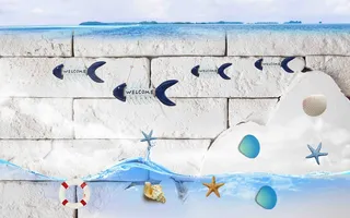 卡通儿童房背景墙