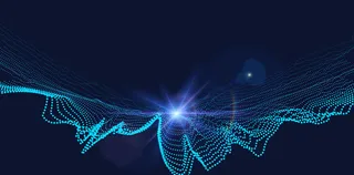 几何抽象粒子线条光线科技感网页banner展板背景AI矢量设计素材