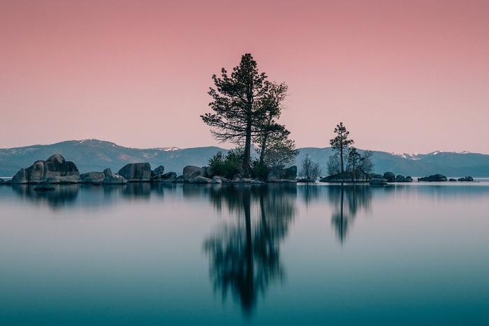 冬天自然背景风景