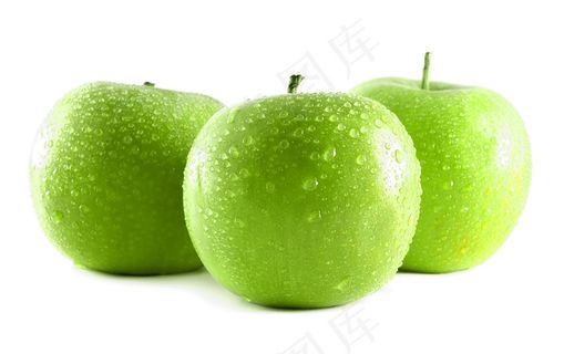 新鲜青苹果图片下载