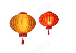 中国风灯笼插画