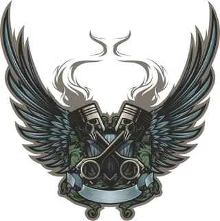 彩色纹身 PNG免抠