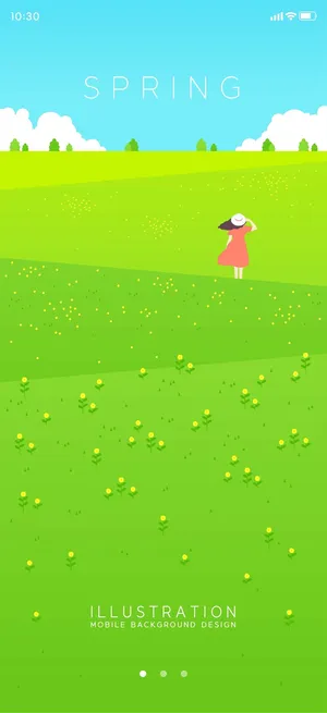 春天插画
