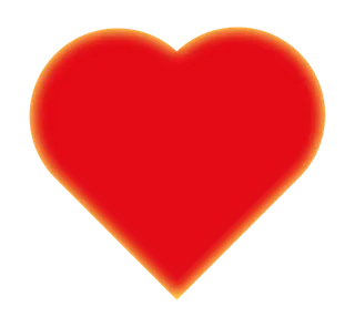 红色爱心卡通2