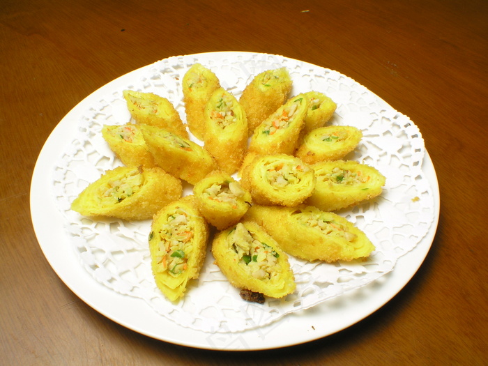 0713鸡丝春卷