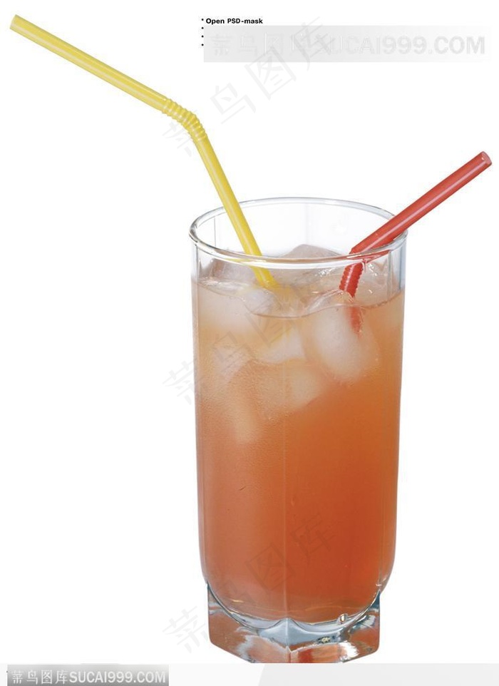 饮料特写-水蜜桃果汁