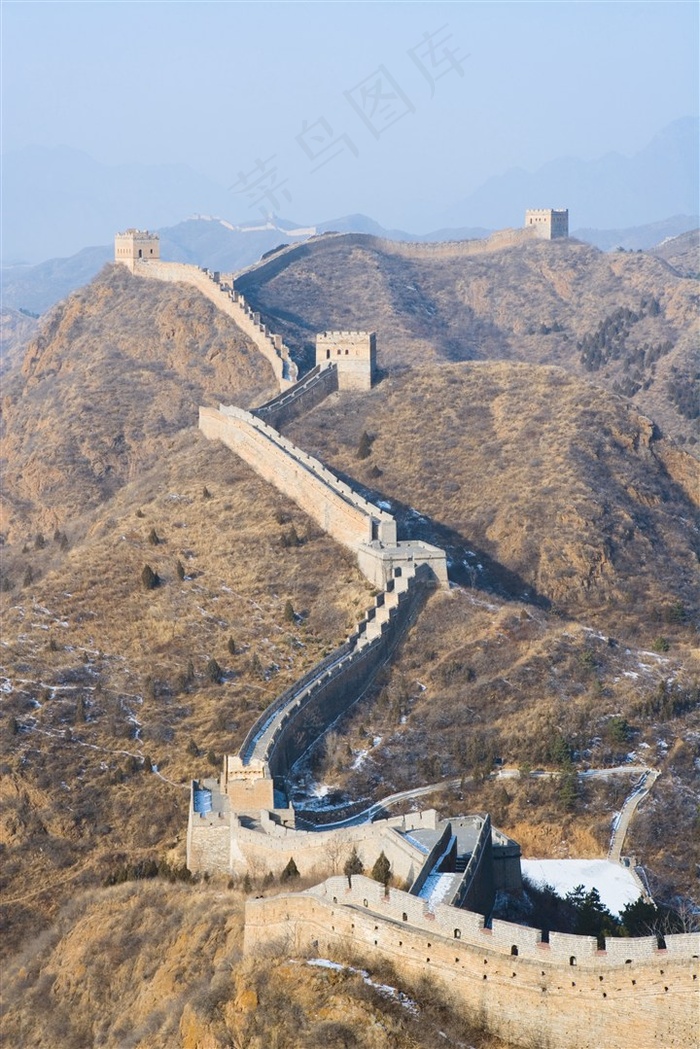 中国长城城墩美图素材
