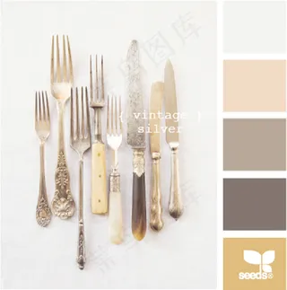 古董配色色卡色彩搭配