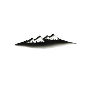 远处的山峰png免抠