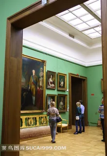 特列季亚科夫美术馆室内景观